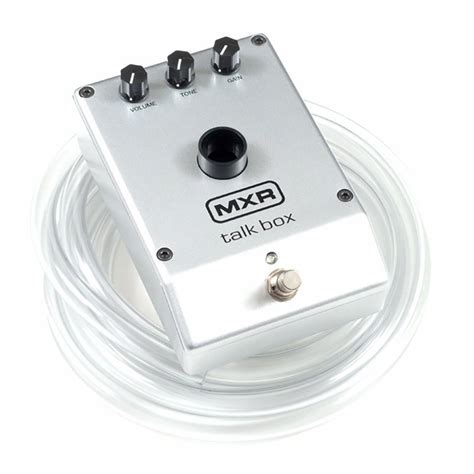 talk box guitar pedal